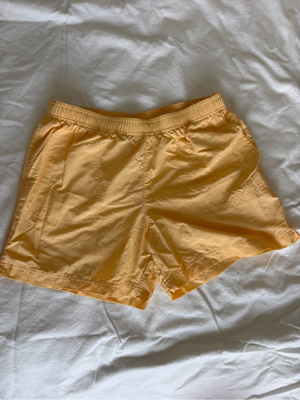 Columbia Women’s Athletic Pull-On Shorts - Light Yellow
